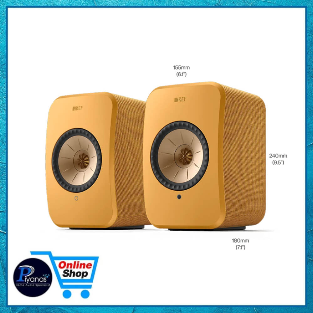 ลำโพง KEF : LS-X II (AMBER HAZE)